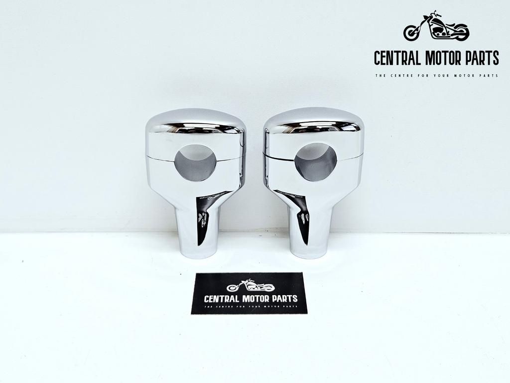 Chromen Fat Bar Risers, Verzenden, Gebruikt