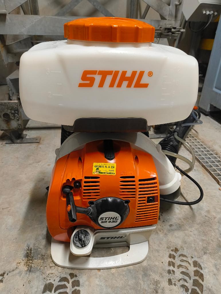 Pulvérisateur dorsal/nébuliseur Stihl SR430, Stilh, Comme neuf, Enlèvement, Porté à dos