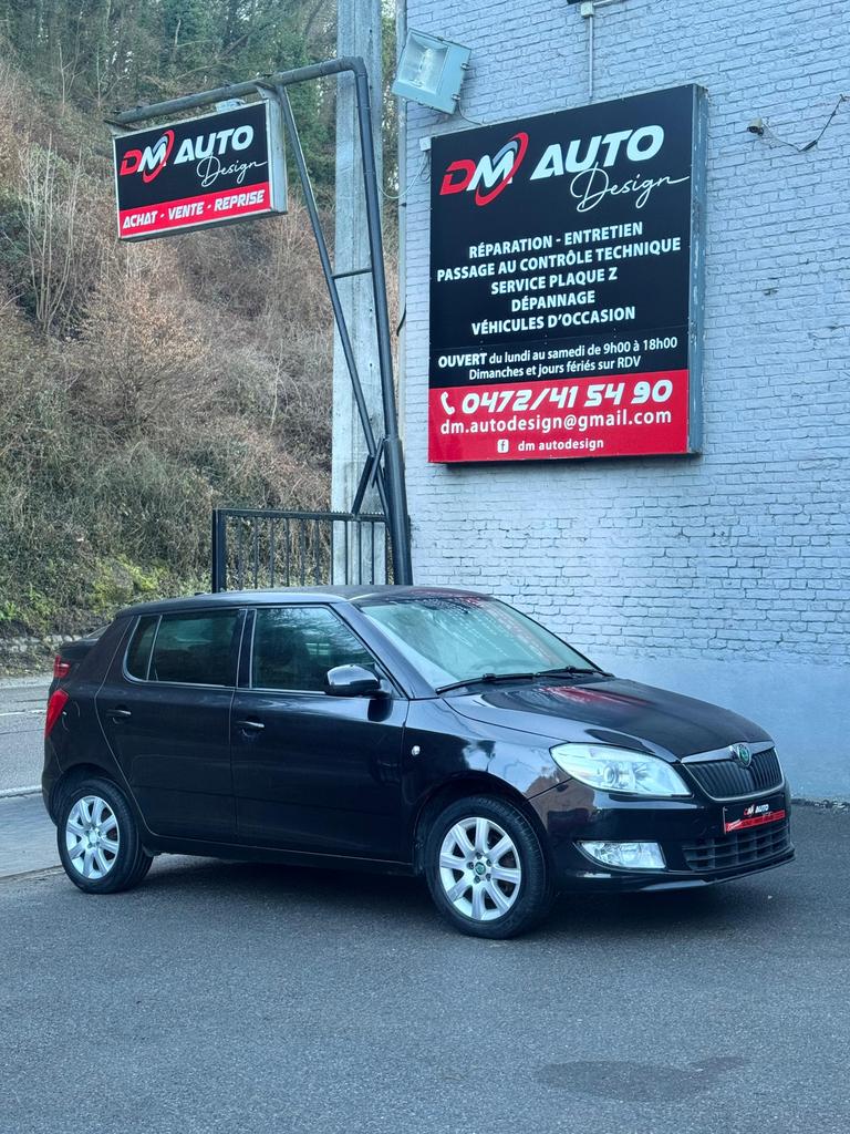 Skoda Fabia 1.6 TDI 2012 92.000 Km, Euro 5, Achat, Entreprise, Noir