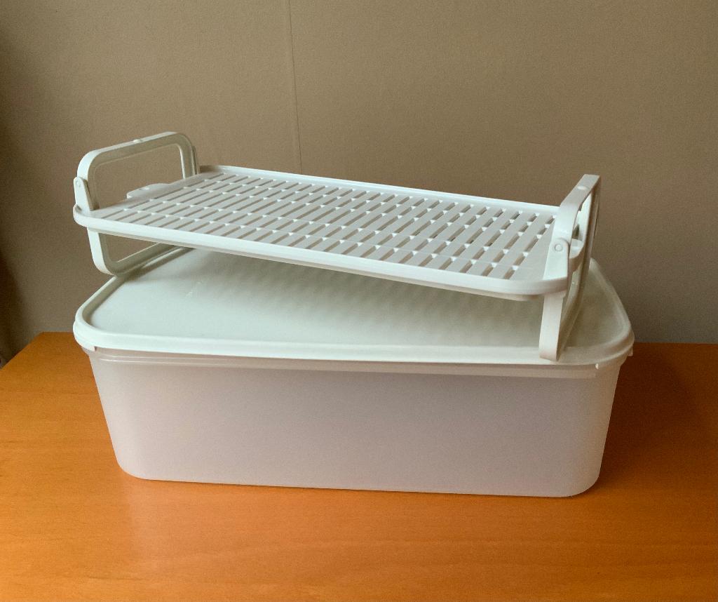 Tupperware poissonnière basse température Made in Belgium, Maison & Meubles, Cuisine| Tupperware, Enlèvement ou Envoi, Comme neuf