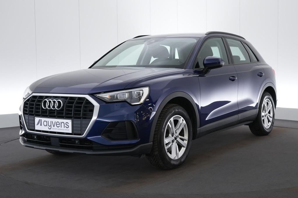 (2ABY627) AUDI Q3, Auto's, Stof, Blauw, Bedrijf, 5 deurs