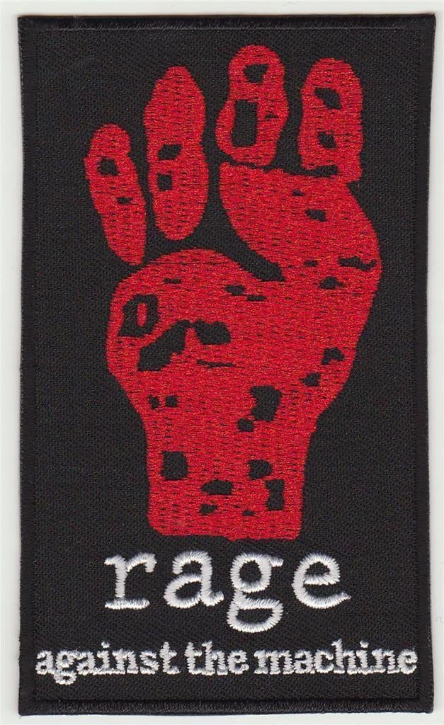 Rage Against the Machine stoffen opstrijk patch embleem, Envoi, Neuf, Vêtements