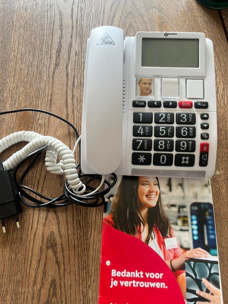 Seniorentelefoon, Ophalen, Zo goed als nieuw