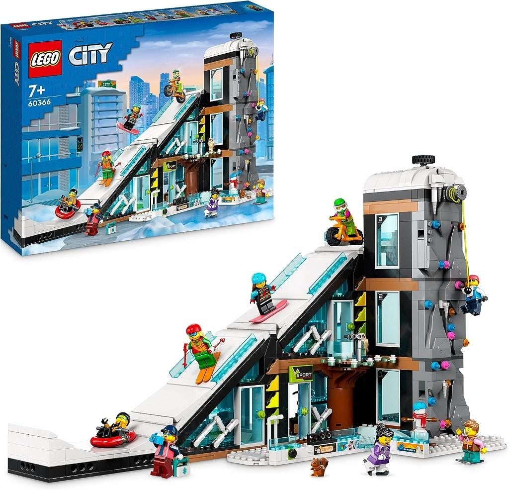 Neuf - Lego City - Le complexe de ski et d’escalade (60366), Kinderen en Baby's, Speelgoed | Duplo en Lego, Nieuw, Lego, Complete set