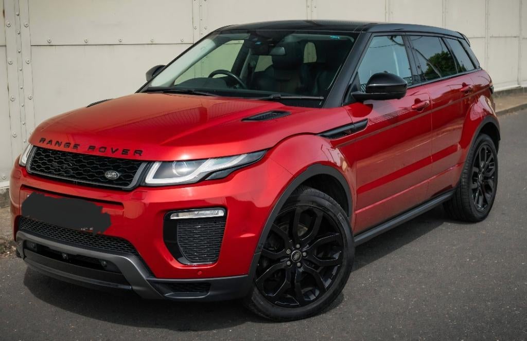Range Rover Evoque 2.0 TD4 180pk Full Option GEKEURD, Auto's, Automaat, Zwart, Leder, Diesel