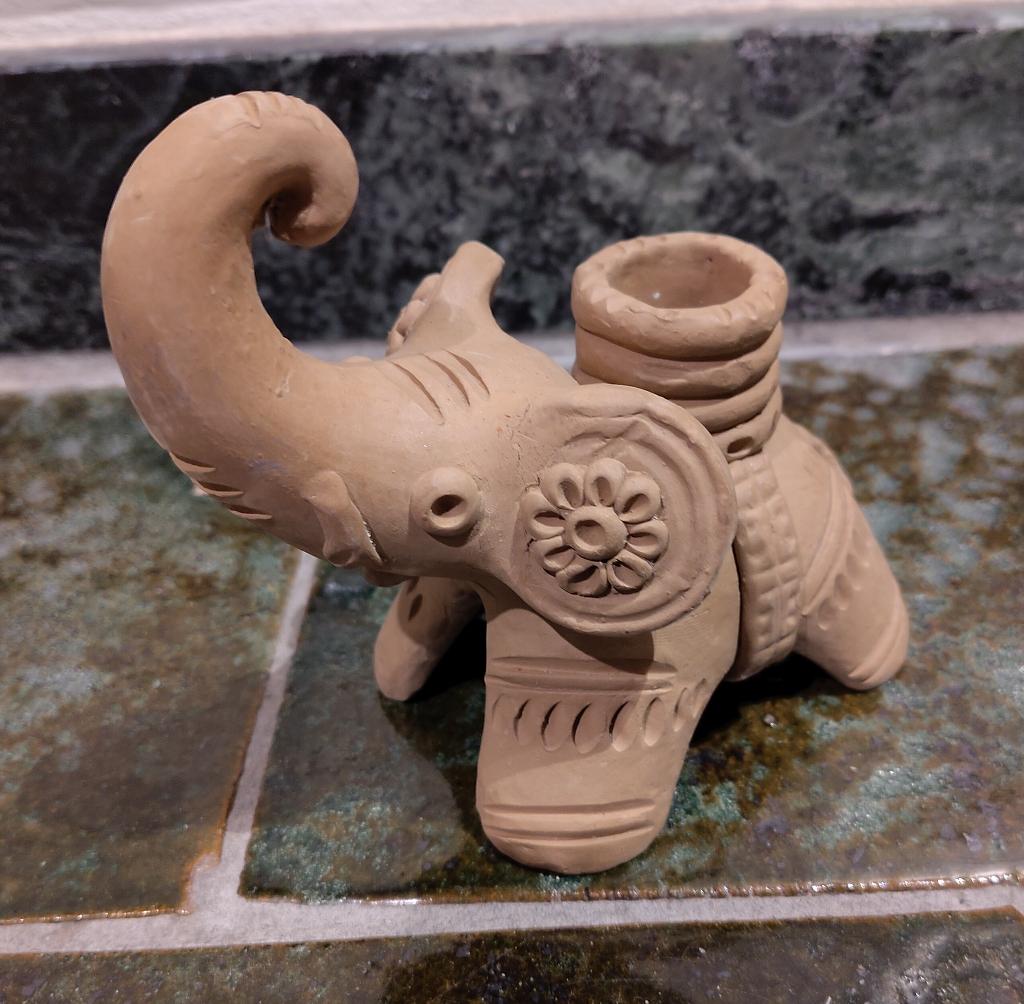 Keramiek olifantje, Antiek en Kunst, Ophalen