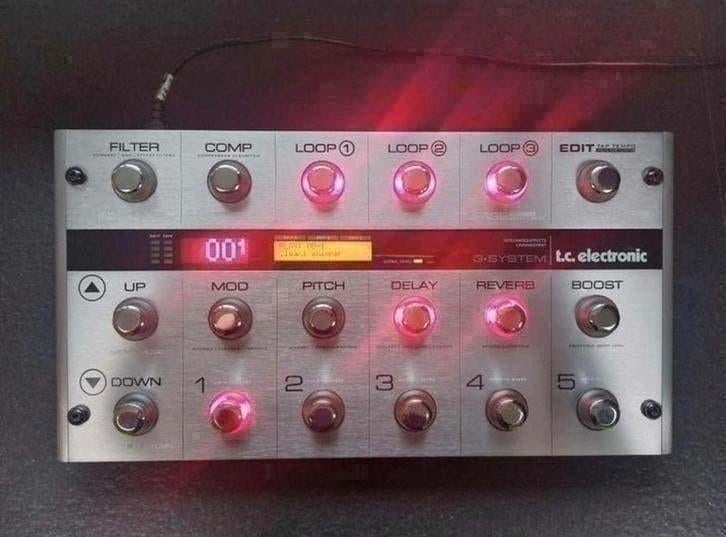 TC electronic G-System in perfecte staat, Muziek en Instrumenten, Effecten, Ophalen of Verzenden, Zo goed als nieuw, Delay of Echo