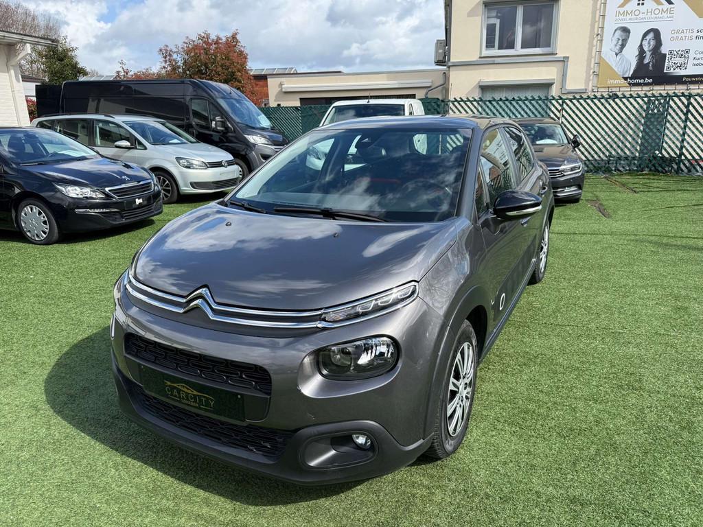 Citroën C3 1.2 PureTech FeelAUTOMAATGPS33596KM, Auto's, Gebruikt, 1199 cc, 110 g/km, Bedrijf