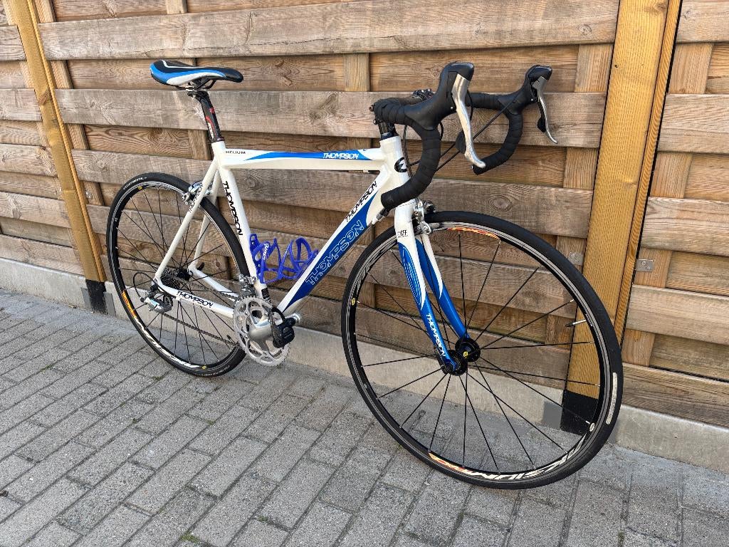 koersfiets racefiets thomson helium 54 perfecte staat 10sp, Fietsen en Brommers, Ophalen, 28 inch, Heren, Aluminium