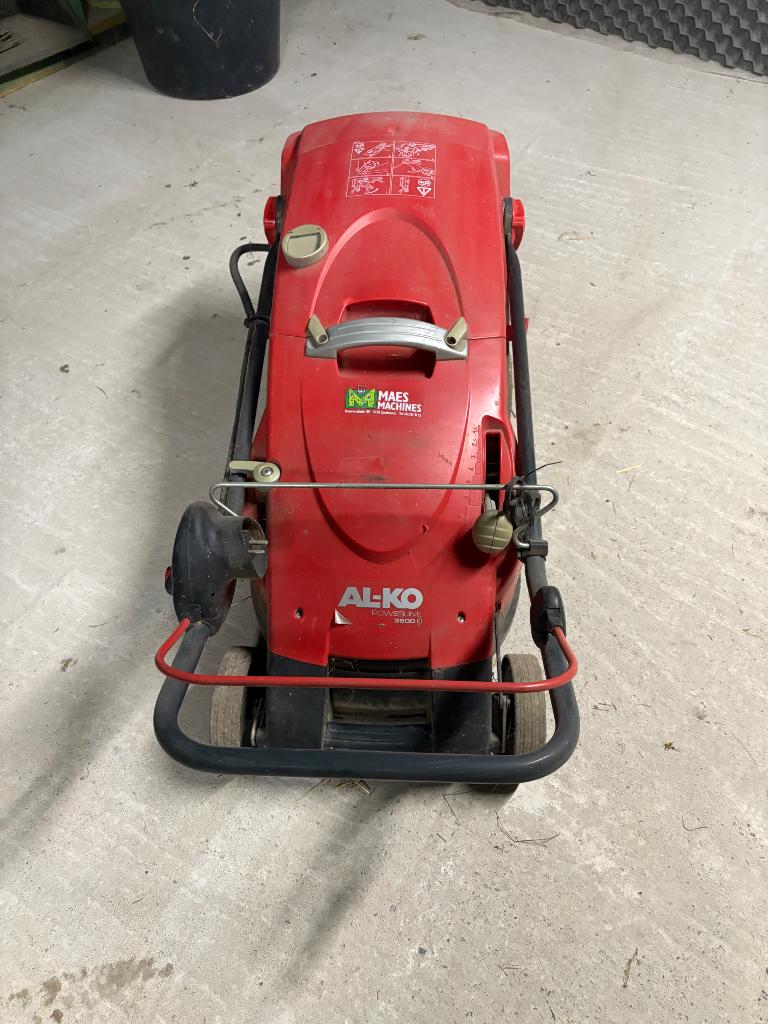 Grasmachine elektrisch Alko, Tuin en Terras, Ophalen, Cirkelmaaier, Gebruikt, Elektrische grasmaaier