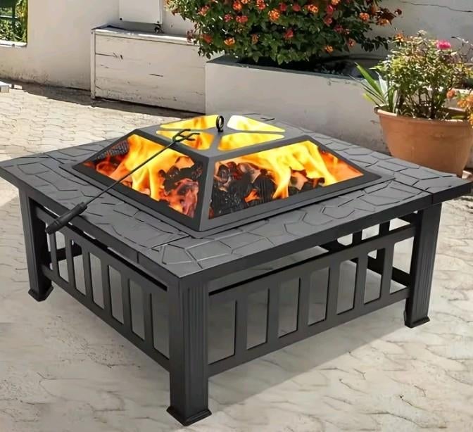 Buiten Vuurkorf, Vuurkorf en Buitenhaard met Vonkenscherm, V, Ophalen