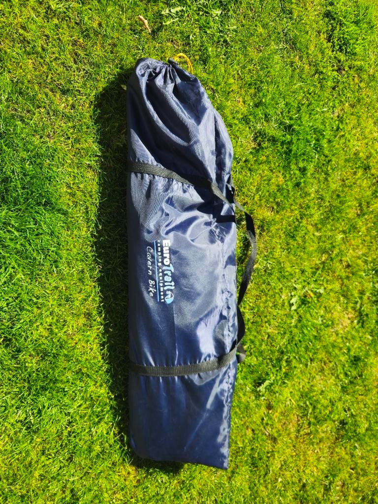 Eurotrail bike cavern luifel, Caravans en Kamperen, Ophalen, Zo goed als nieuw