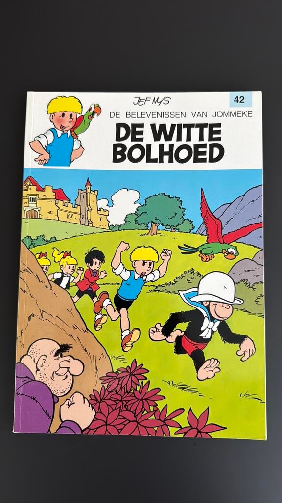 Jef Nys - De witte bolhoed - Jommeke, Boeken, Ophalen, Gelezen, Jef Nys