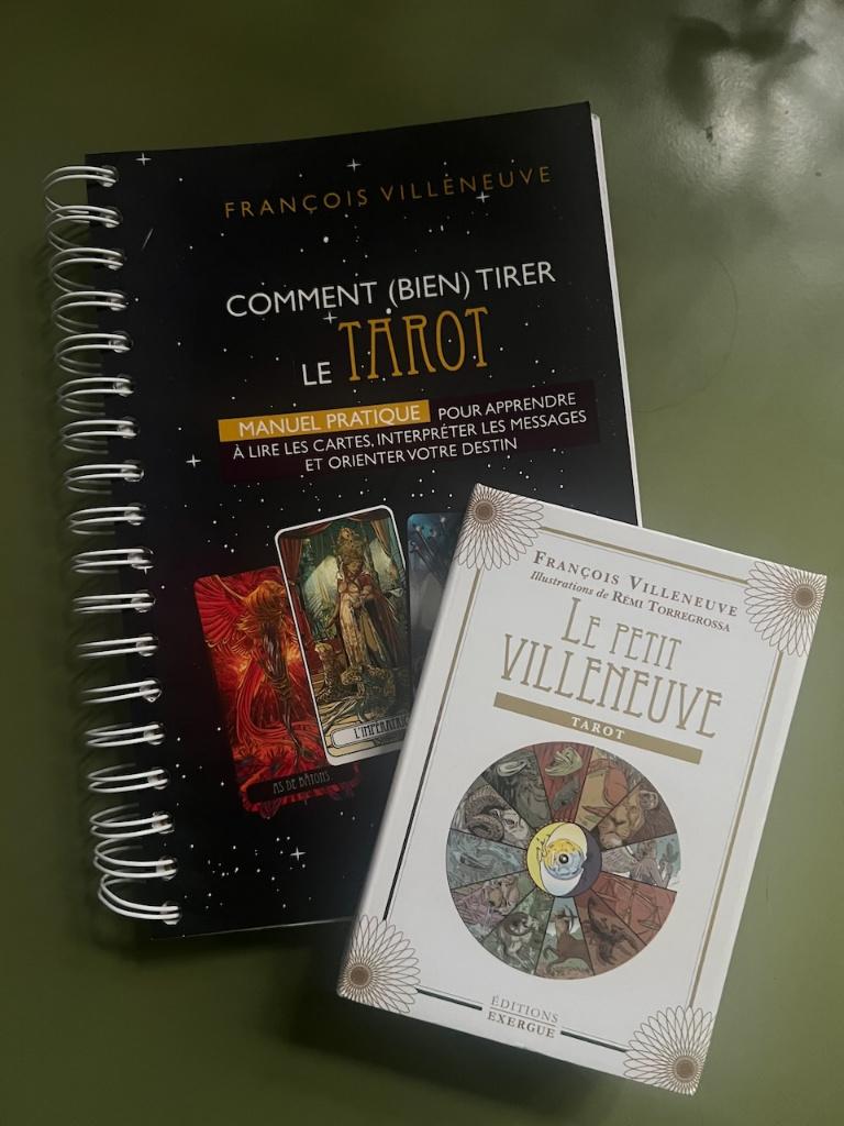 Tarot Le petit Villeneuve et son manuel, Enlèvement, Comme neuf, Tarot ou Tirage de Cartes