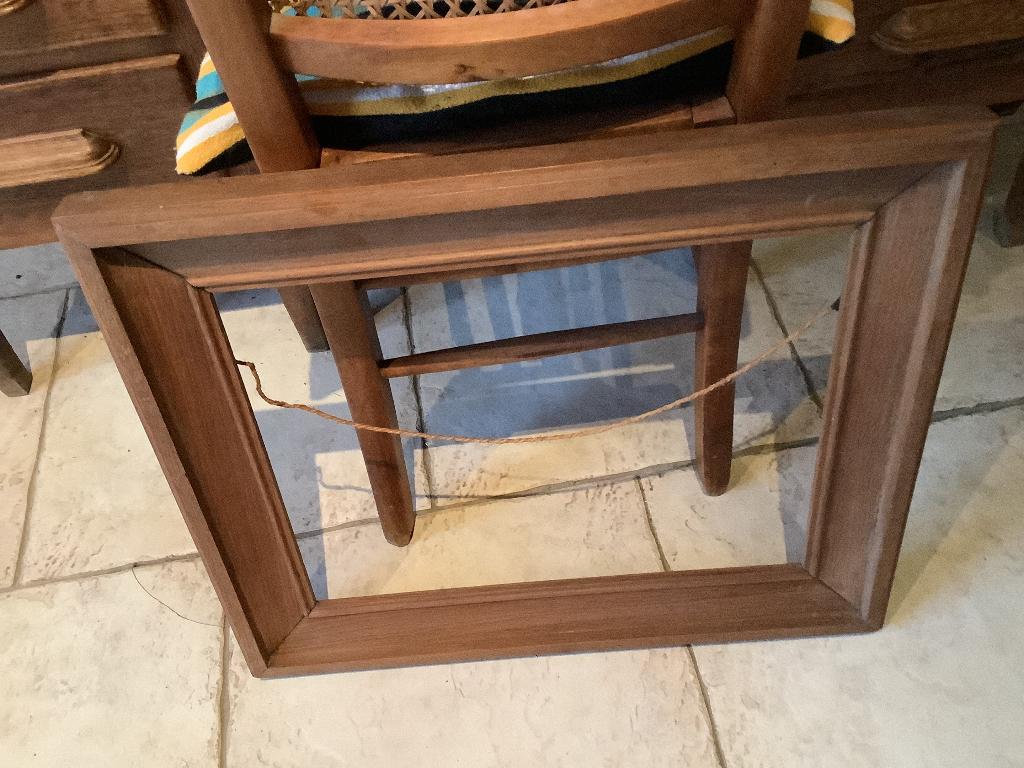 Grand encadrement chêne ancien, Ophalen