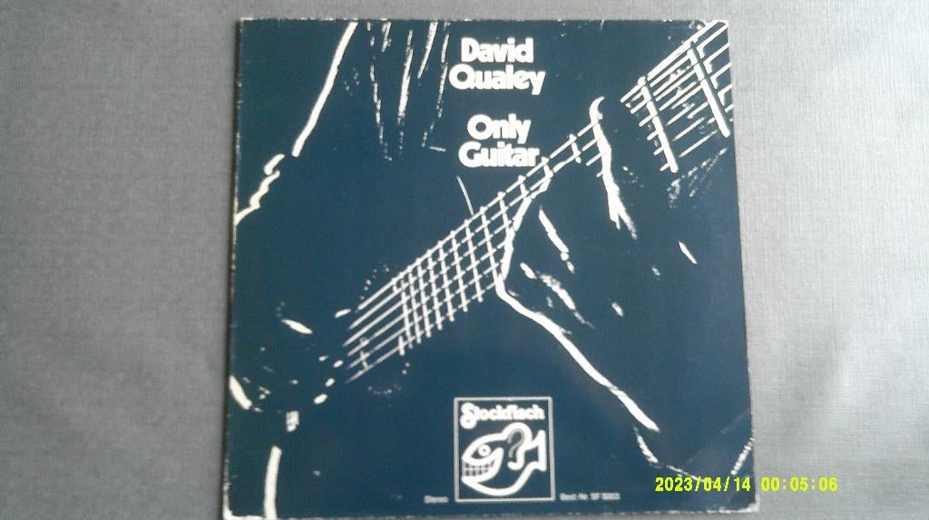 David Qualey – Only guitar (LP), Enlèvement ou Envoi, Utilisé