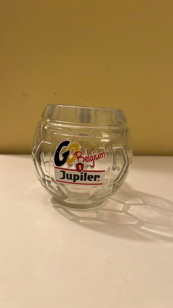 Verre football go belgium 25 cl - 2 disponibles, Enlèvement ou Envoi, Comme neuf