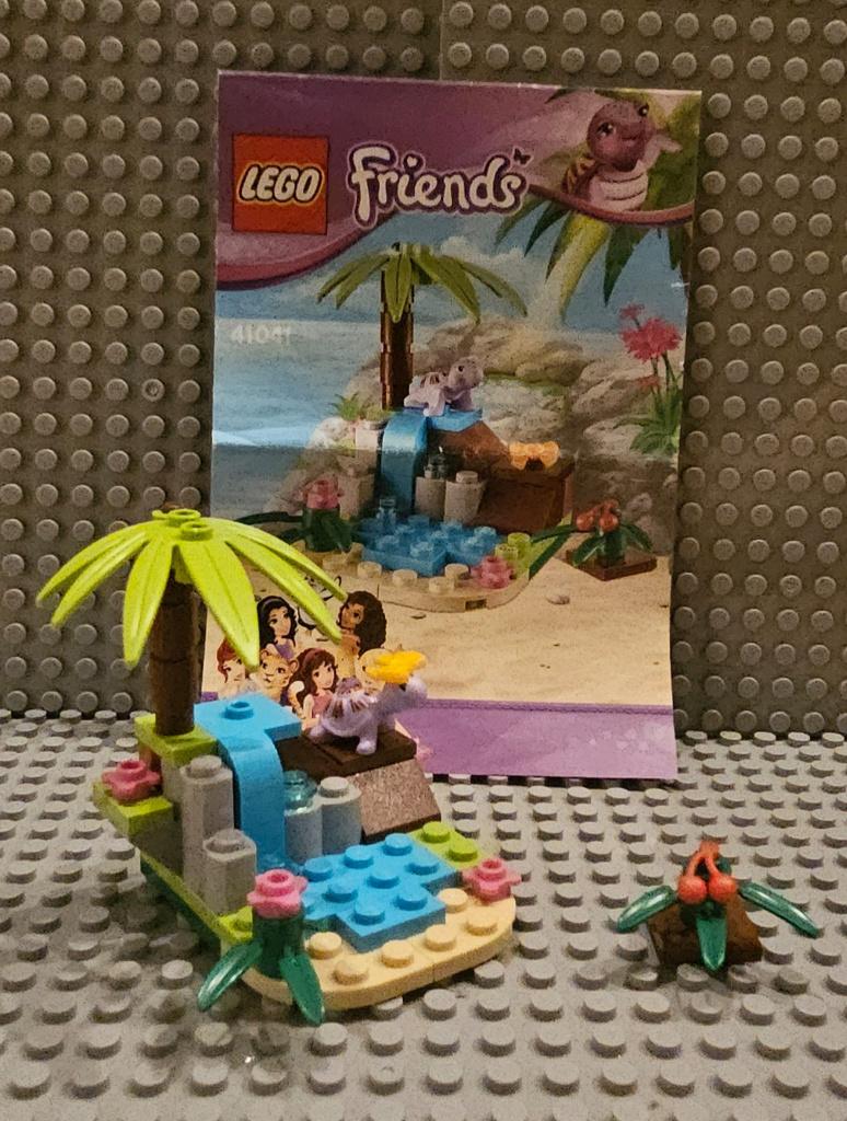 Lego Friends 4104 eiland - Het paradijsje van Schildpad, Ophalen, Zo goed als nieuw, Complete set, Lego