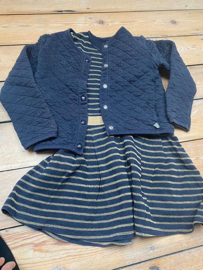 Jurk en vestje petit bateau maat 116, Ophalen, Zo goed als nieuw