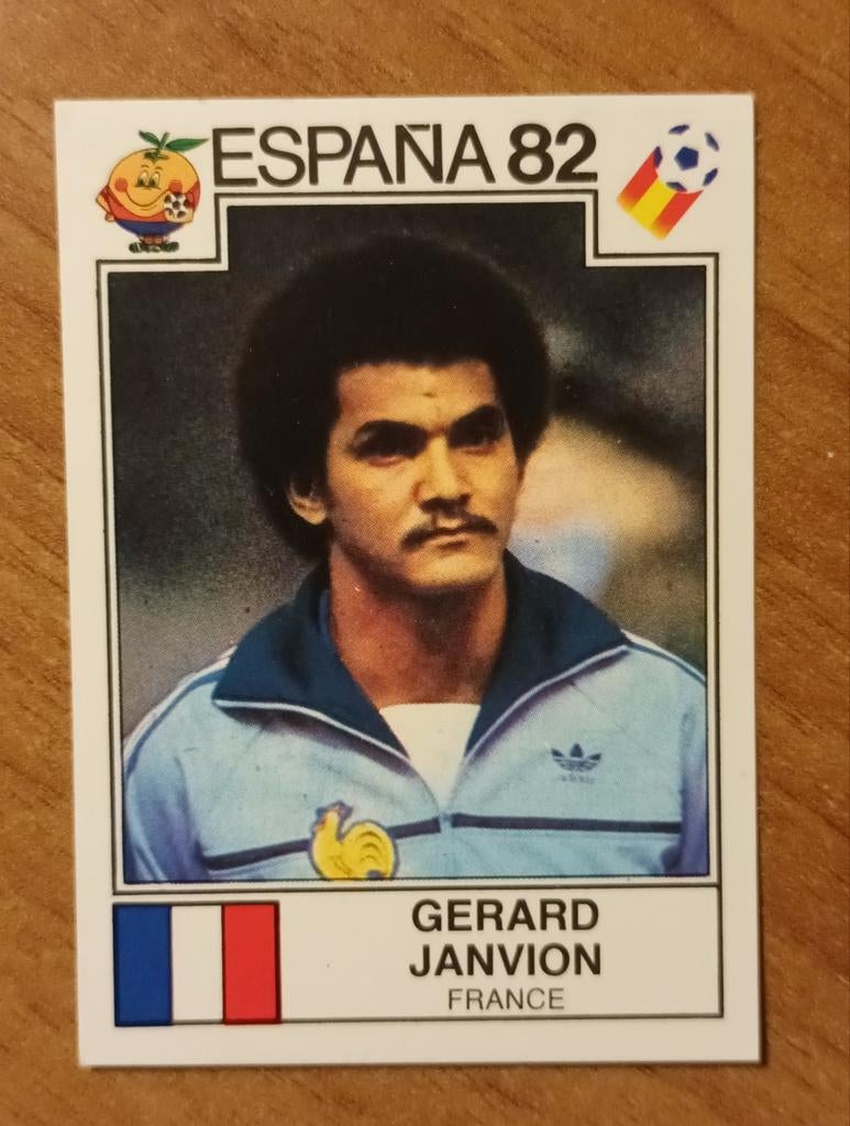 PANINI ESPANA 82 # 277 GERARD JANVION, Collections, Enlèvement ou Envoi, Neuf