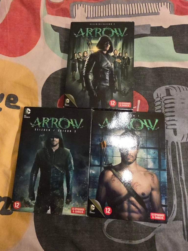 3 dvds arrow, Cd's en Dvd's, Ophalen of Verzenden, Zo goed als nieuw
