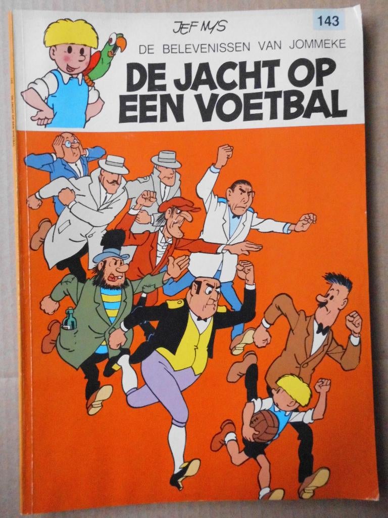 Jommeke - De jacht op een voetbal, Boeken, Stripverhalen, Eén stripboek, Ophalen of Verzenden, Gelezen, Jef Nys
