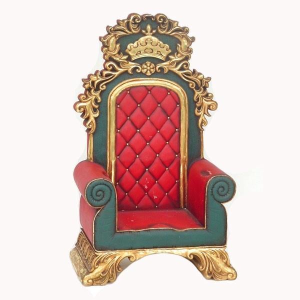 Trône du Père Noël 150 cm - Chaise du Père Noël