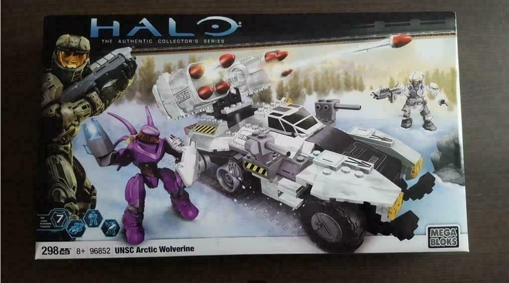 Mega Bloks 96852 Halo Wars Arctic Wolverine van de UNSC, Kinderen en Baby's, Ophalen of Verzenden, Nieuw, Complete set, Lego Primo