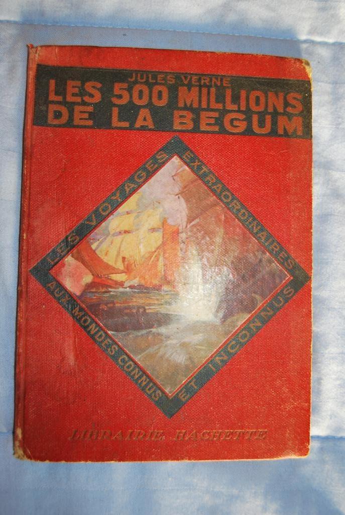 Ancien Livre Jules Verne, Enlèvement ou Envoi, Utilisé, Jules Verne