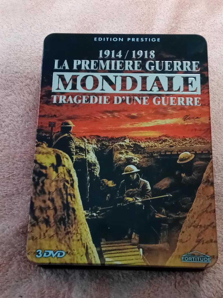 3 DVD 1914 - 1918 Première Guerre Mondiale, Enlèvement ou Envoi, Avant 1940, Comme neuf, Armée de terre
