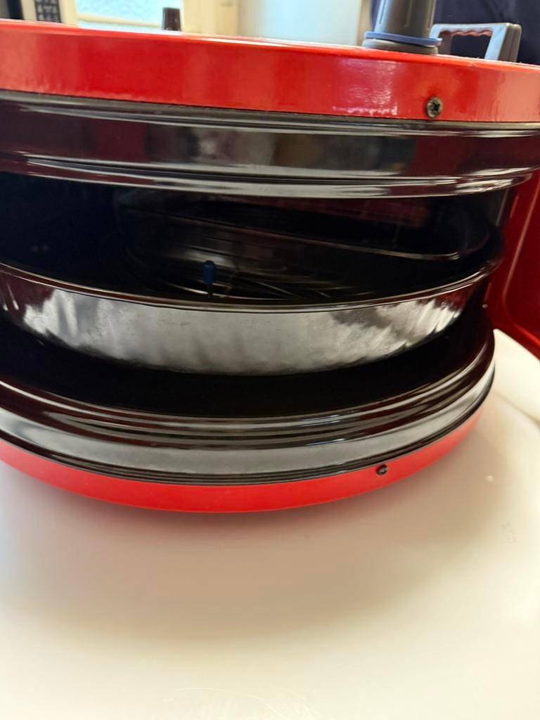 Set van 2 ovens – Ambiano mini oven + rode tafel BBQ / oven, Elektronische apparatuur, Ovens, Zo goed als nieuw, Oven, Ophalen