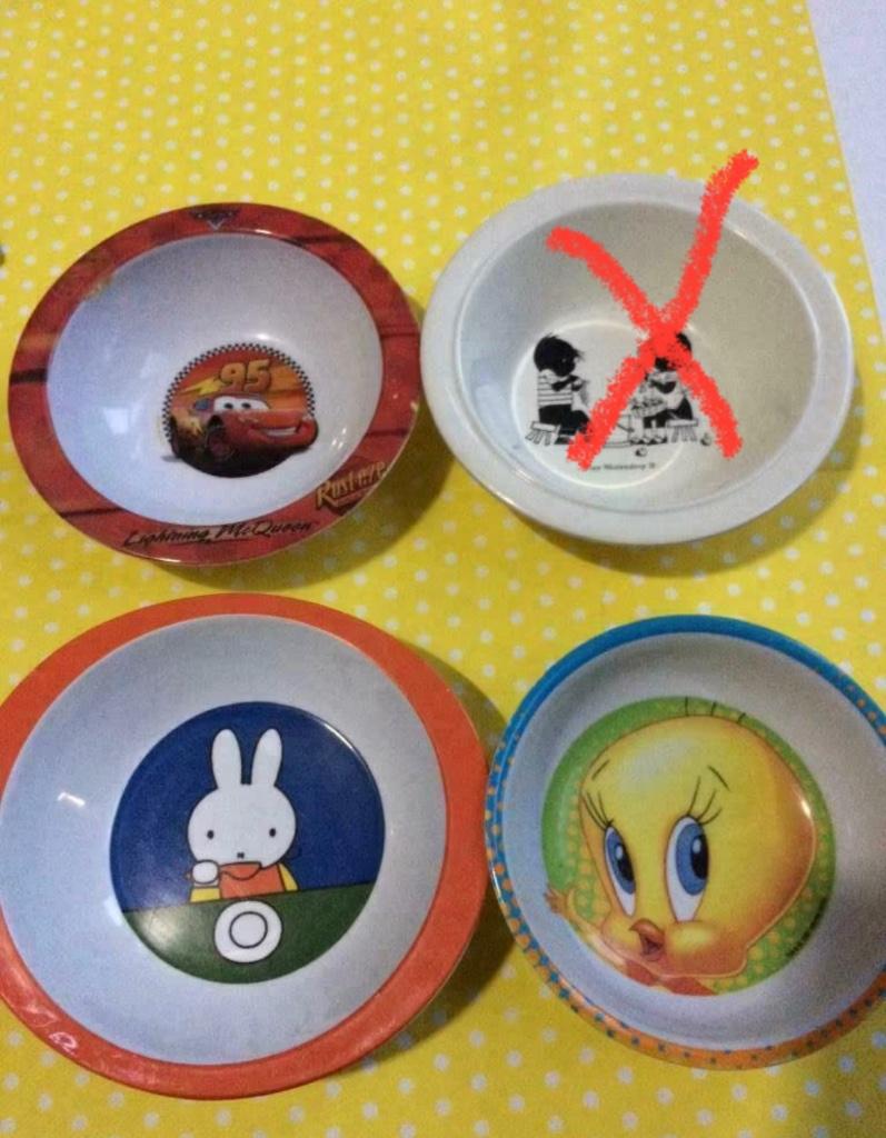 Bord melamine Cars Nijntje Tweety, Ophalen of Verzenden