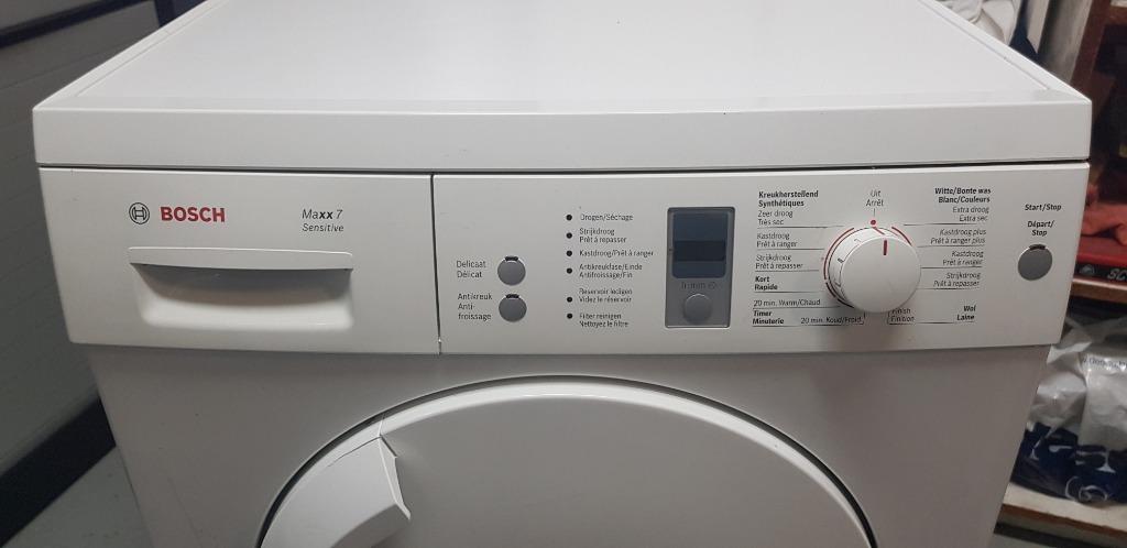 condensatie droogkast, 6 tot 8 kg, Ophalen, Gebruikt