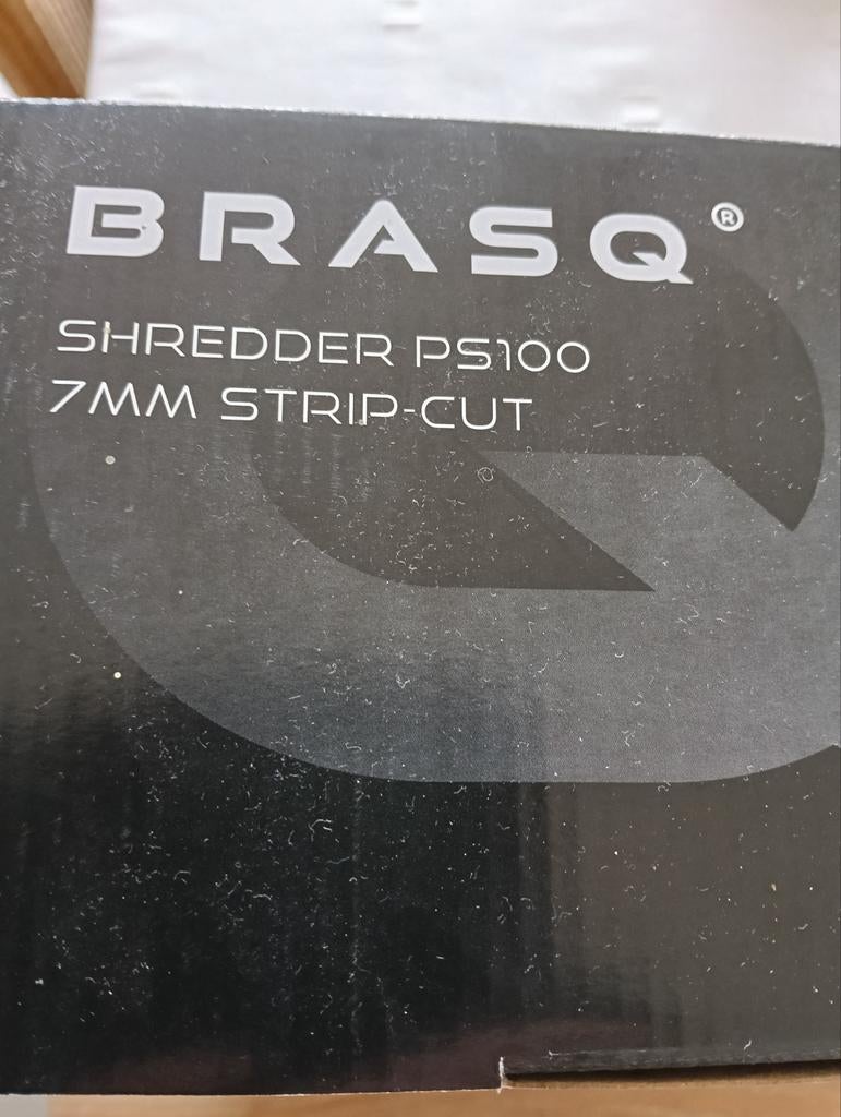 Papier versnipperaar BRASQ PS100, Ophalen of Verzenden, Nieuw