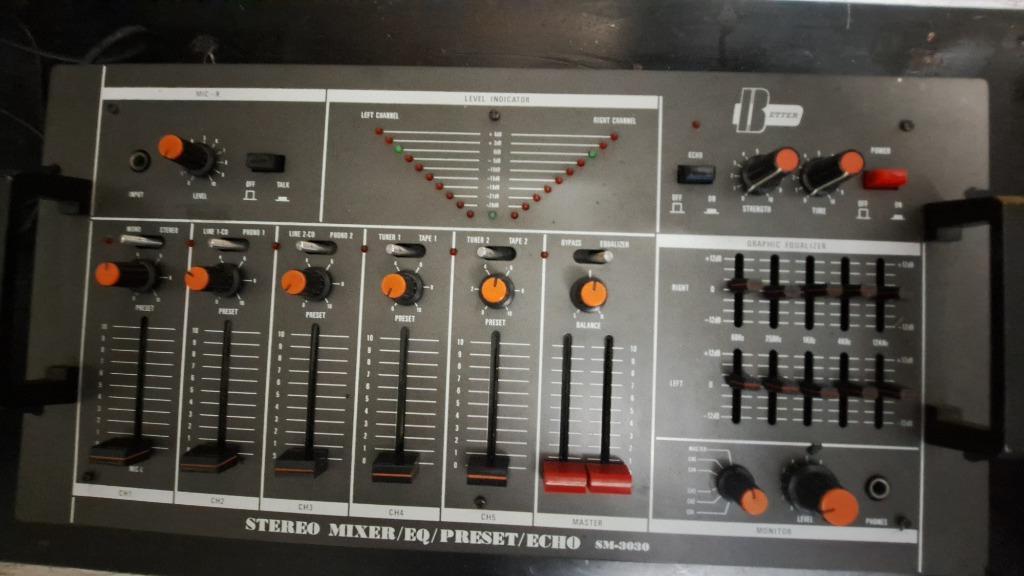 Better Mengpaneel Mixer SM-3030, Muziek en Instrumenten, Mengpanelen, Ophalen, Gebruikt, 5 tot 10 kanalen, Microfooningang