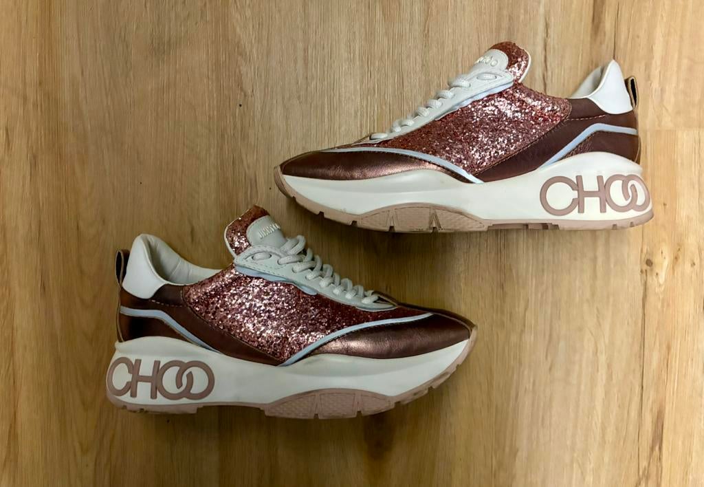 Sneakers jimmy choo maat 38, Kleding | Dames, Schoenen, Ophalen of Verzenden, Zo goed als nieuw, Sneakers