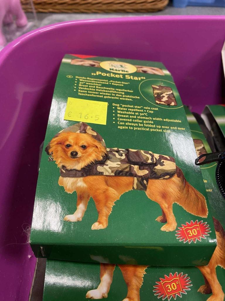 Jasje pocket camo aan outletprijs, Dieren en Toebehoren, Hondenkleding, Nieuw, Hondenregenjas, Ophalen of Verzenden