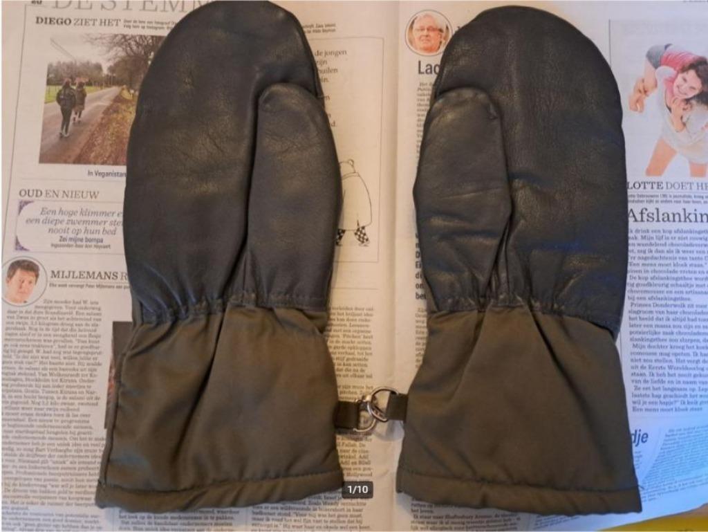 Originele winter handschoenen Duits Leger maat 9 (Large) Top, Verzamelen, Ophalen