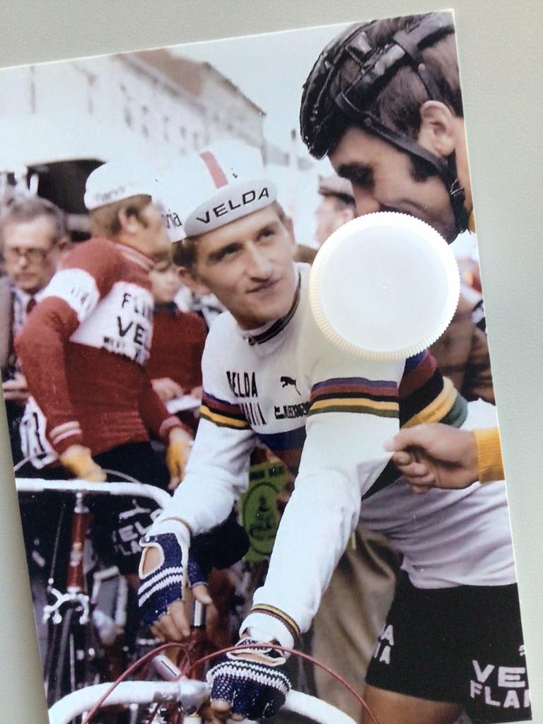 Wielerfoto 1976 team flandria freddy maertens, Verzenden