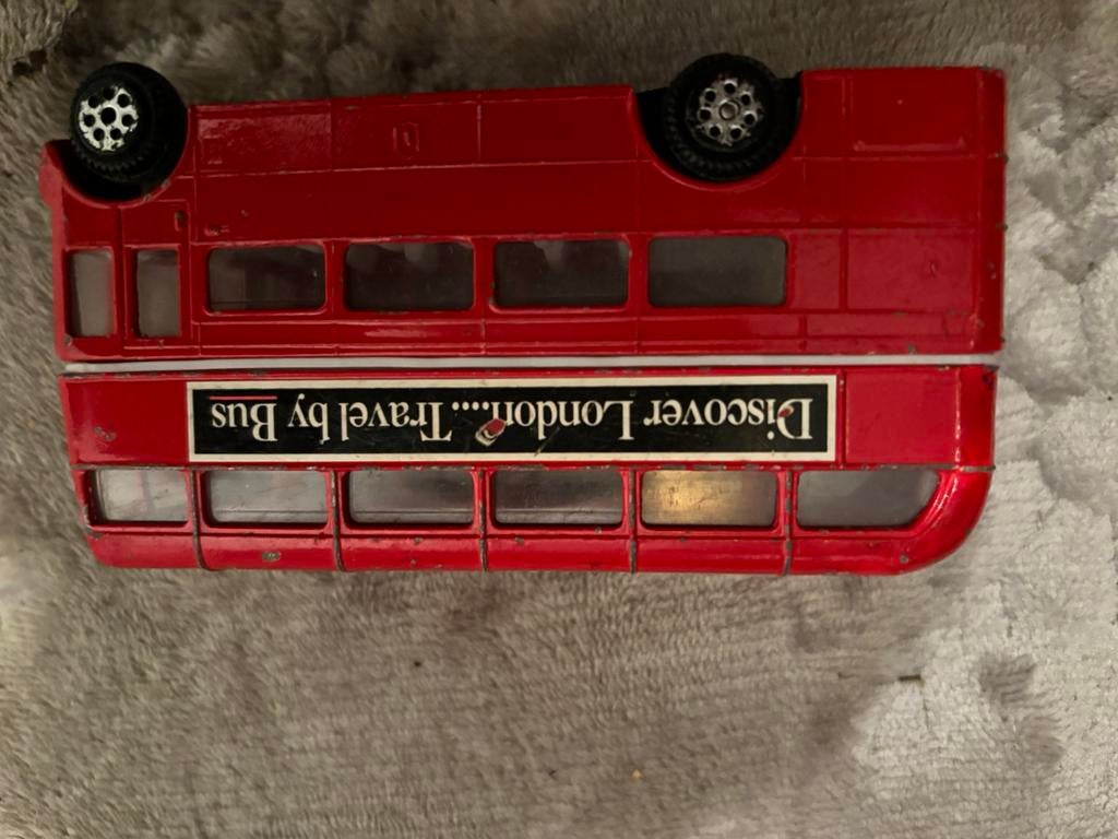 Bus Londen speelgoedauto dubbeldekker, Ophalen