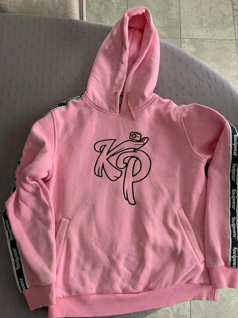 Knolpower Hoodie Roze, Ophalen, Maat 42/44 (L), Zo goed als nieuw, Roze