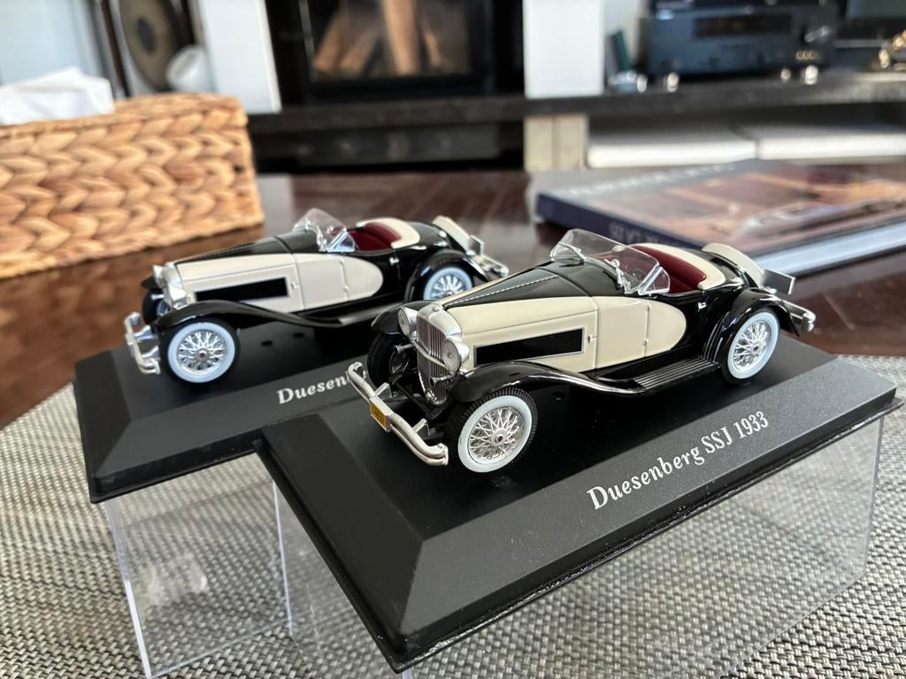dusenberg ssj 1/43 ixo altaya, Enlèvement, Comme neuf, Voiture
