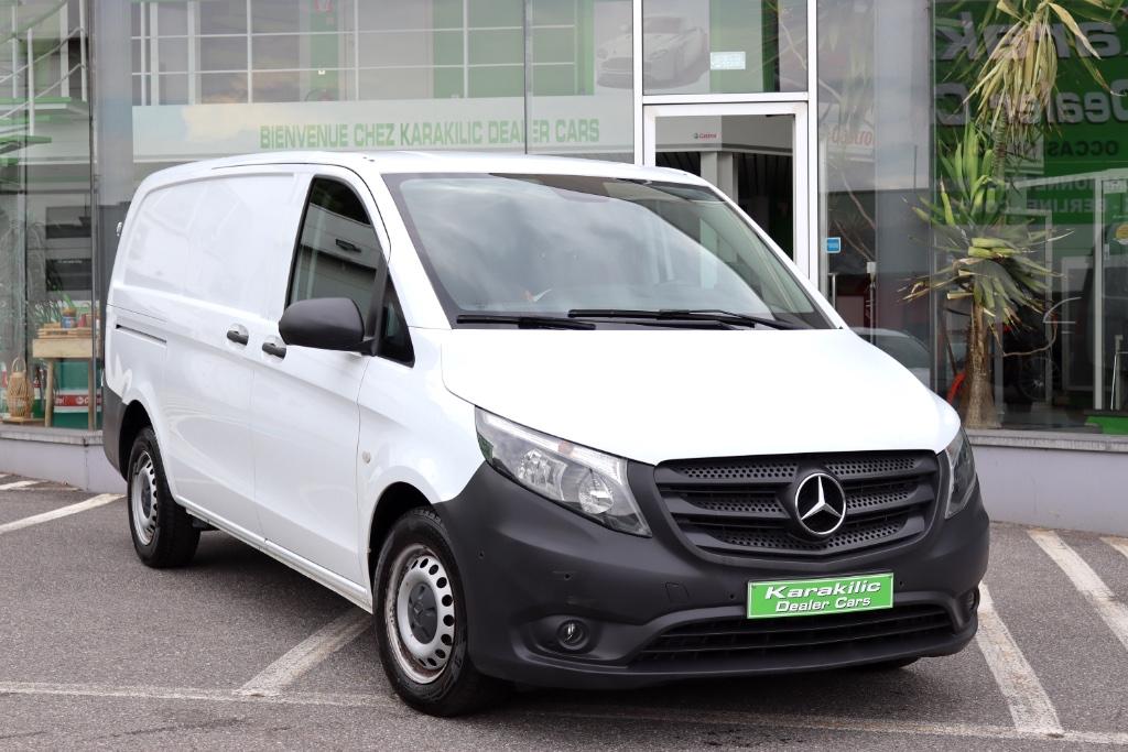 MERCEDES VITO 110CDi 102CV LONG 3 PLACES CLIM TVAC/BTW, 75 kW, Achat, USB, Entreprise