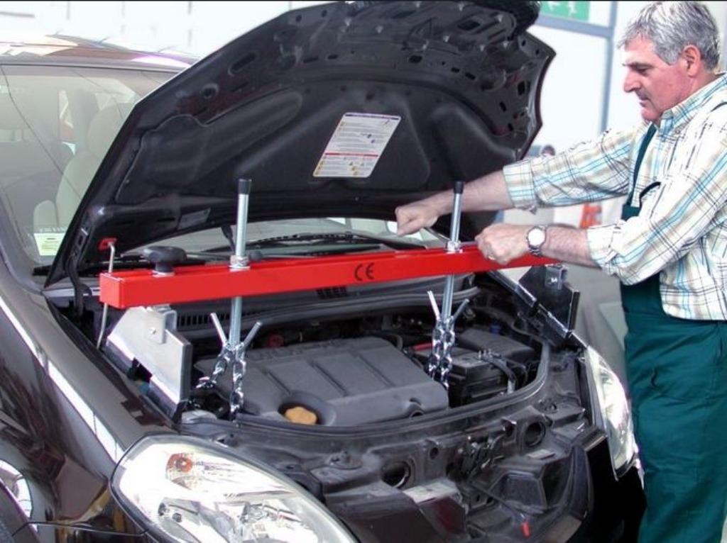 Motorbrug motorsteun met twee haken 500 kg, Auto diversen, Autogereedschap, Verzenden