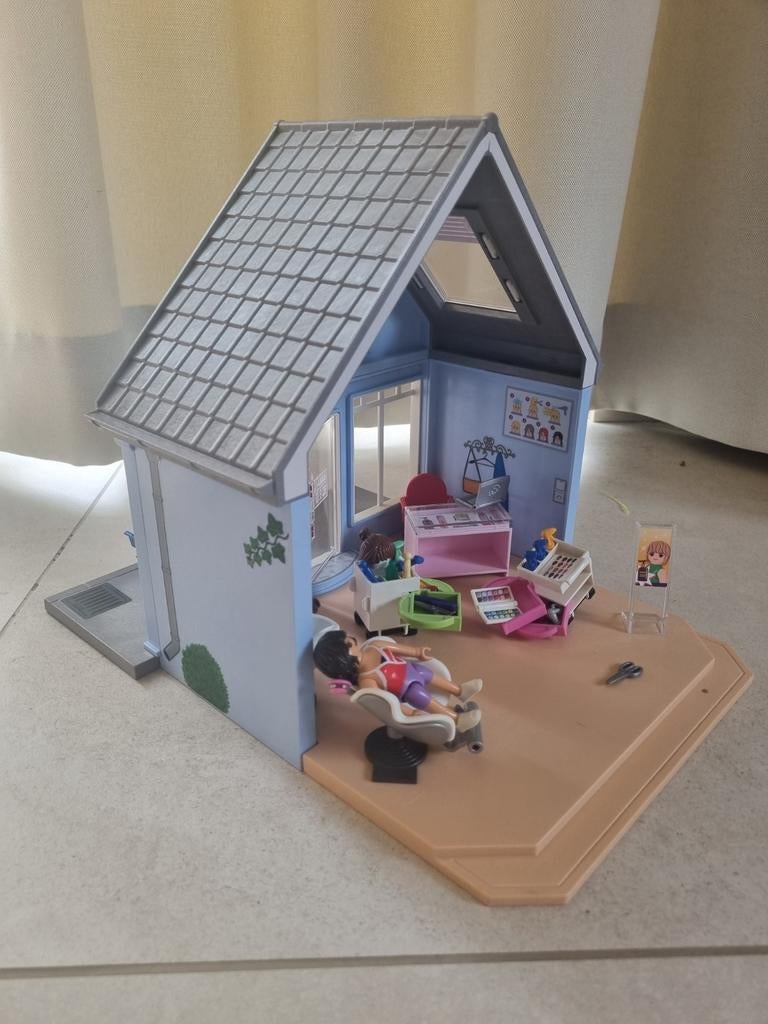 Playmobil salon de coiffure 70376, Maison & Meubles, Enlèvement, Comme neuf