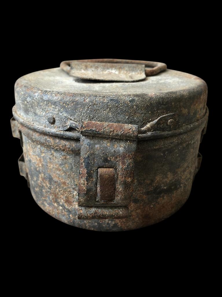 Duitse WW1 wagenvet pot, Verzamelen, Ophalen of Verzenden
