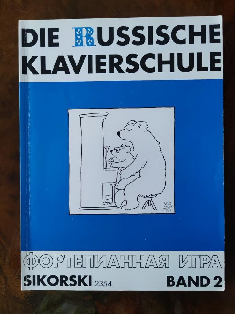 Pianoboek Russische pianoschool dl 2, Ophalen of Verzenden, Nieuw, Piano