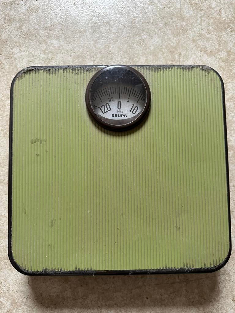 Krups weegschaal, Ophalen