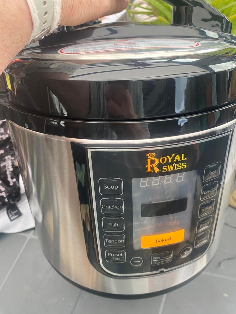 Autocuiseur électrique  neuf royal sword, Enlèvement, Minuteur, Neuf