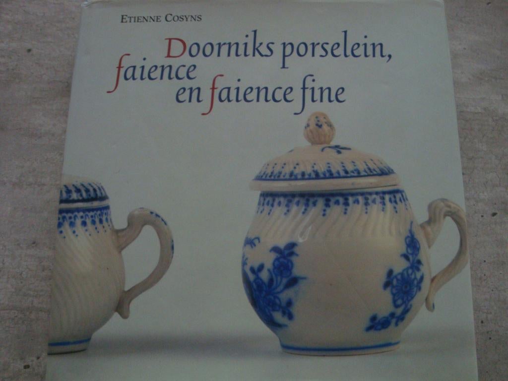 DOORNIKS PORSELEIN FAIENCE EN FAIENCE FINE, Enlèvement ou Envoi, Utilisé